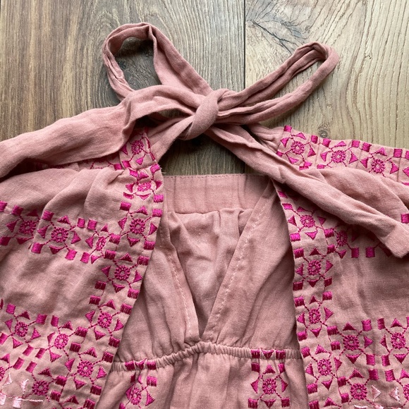 Boho Embroidered midi dress - Picture 3 of 5